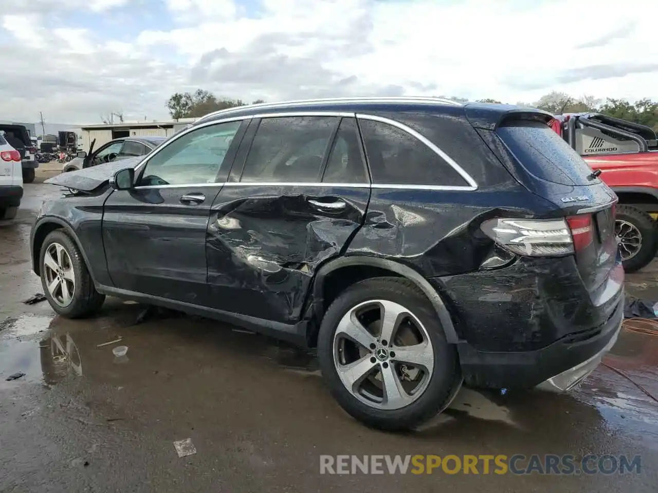 2 Photograph of a damaged car WDC0G4JB2KV139534 MERCEDES-BENZ GLC-CLASS 2019