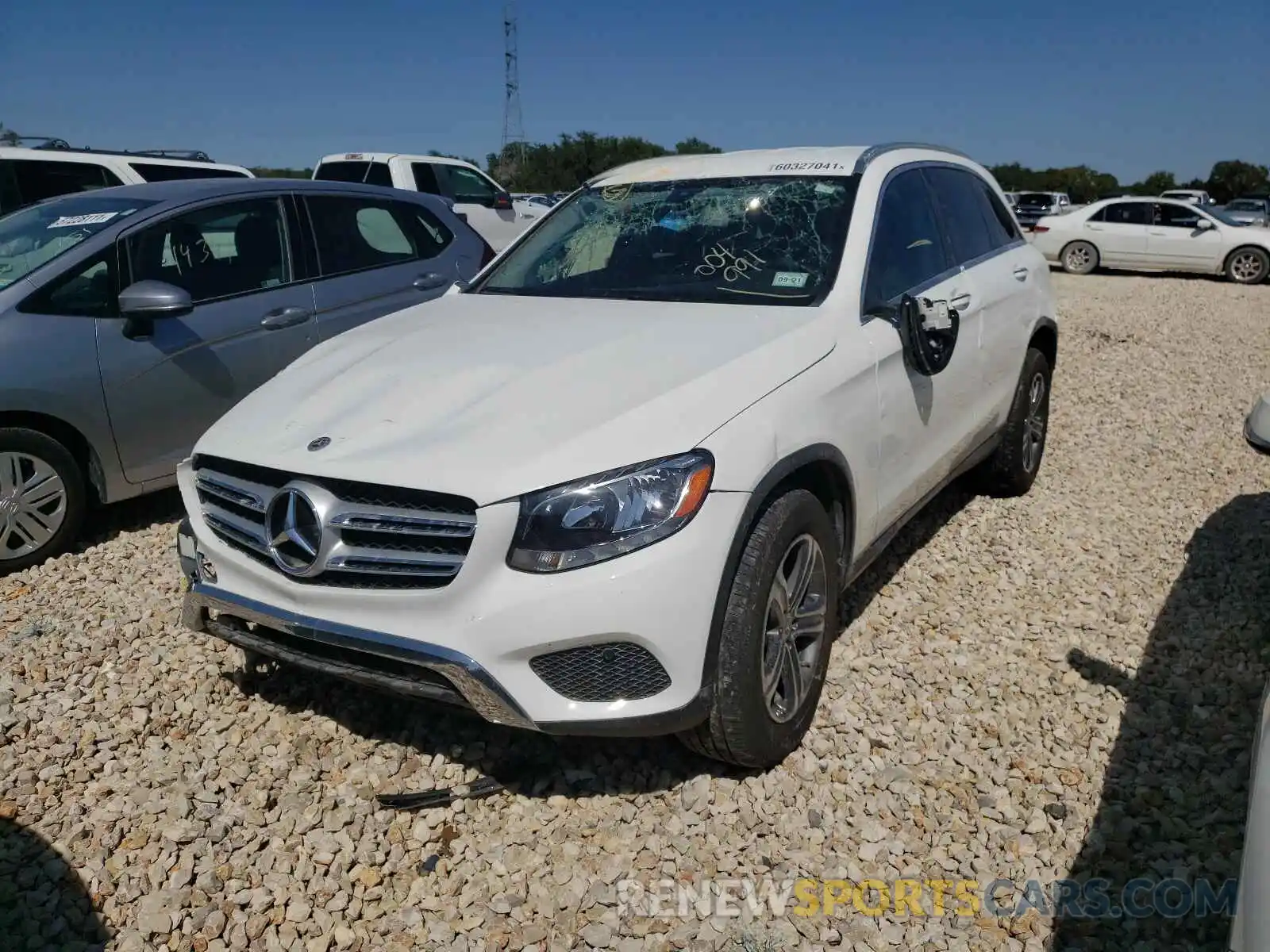 2 Photograph of a damaged car WDC0G4JB3K1004991 MERCEDES-BENZ GLC-CLASS 2019