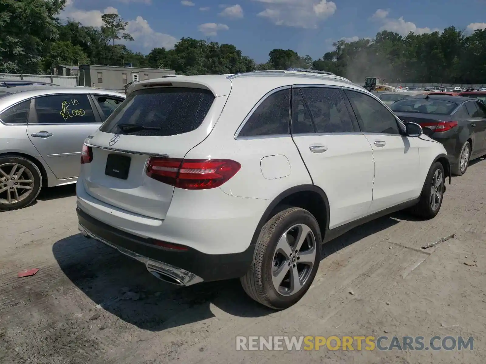 4 Photograph of a damaged car WDC0G4JB3KF509626 MERCEDES-BENZ GLC-CLASS 2019