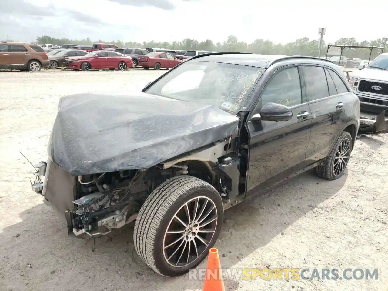 2 Photograph of a damaged car WDC0G4JB3KF596010 MERCEDES-BENZ GLC-CLASS 2019