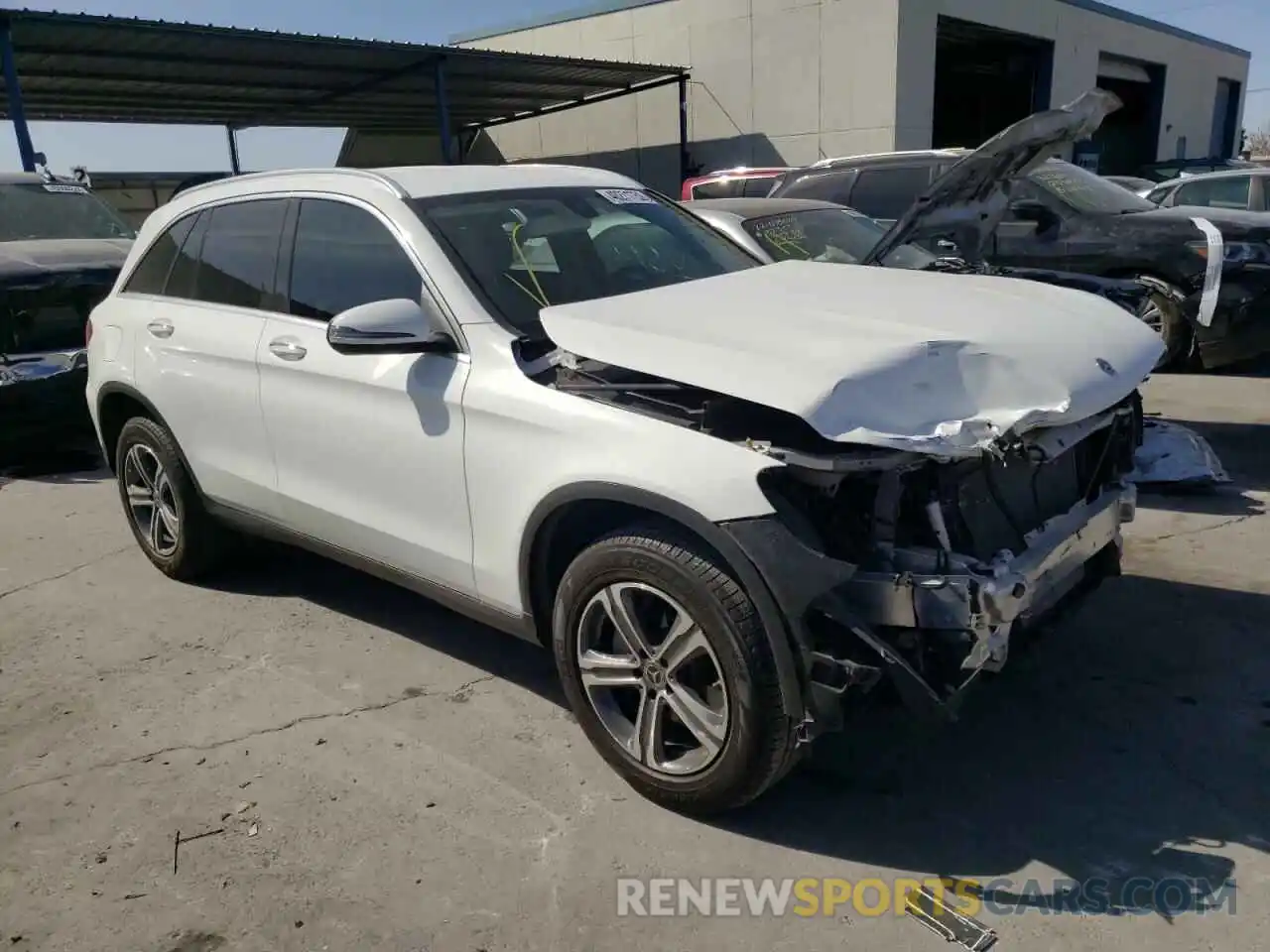 1 Photograph of a damaged car WDC0G4JB3KF644279 MERCEDES-BENZ GLC-CLASS 2019