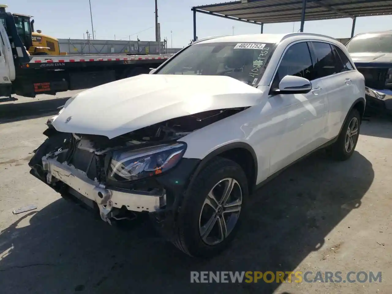 2 Photograph of a damaged car WDC0G4JB3KF644279 MERCEDES-BENZ GLC-CLASS 2019