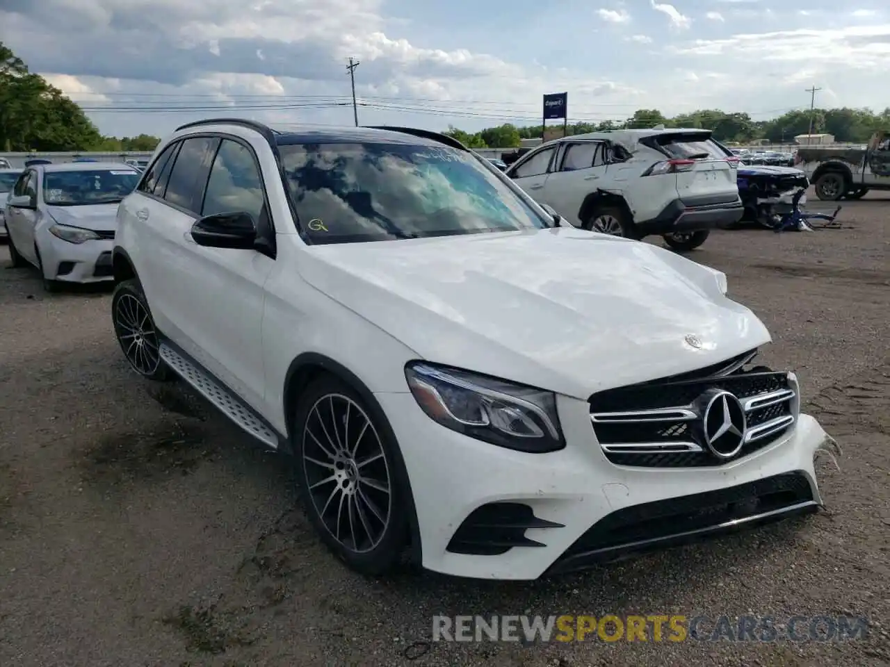 1 Photograph of a damaged car WDC0G4JB3KV126923 MERCEDES-BENZ GLC-CLASS 2019