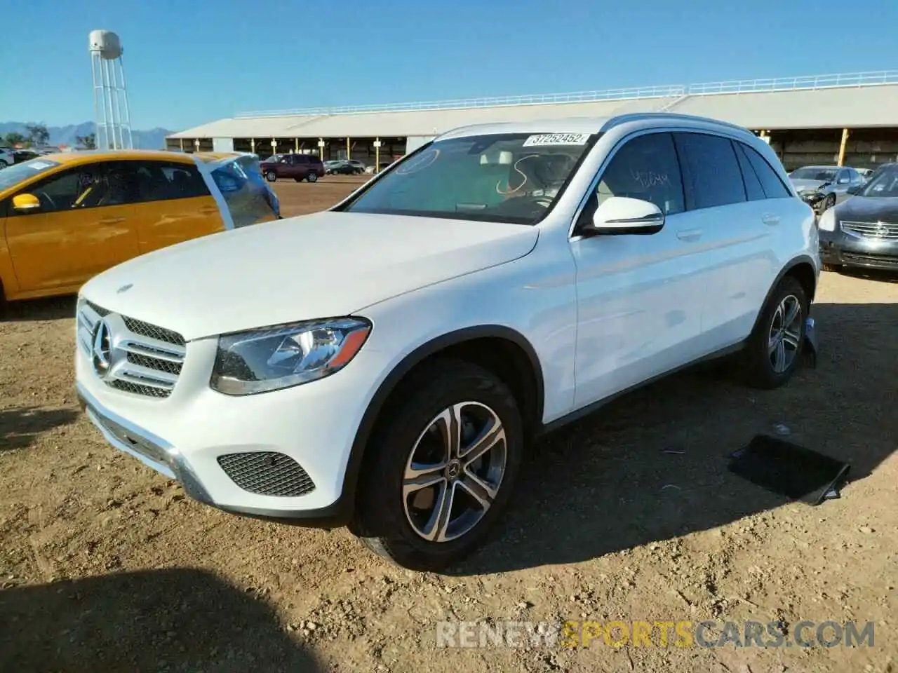 2 Photograph of a damaged car WDC0G4JB3KV148100 MERCEDES-BENZ GLC-CLASS 2019