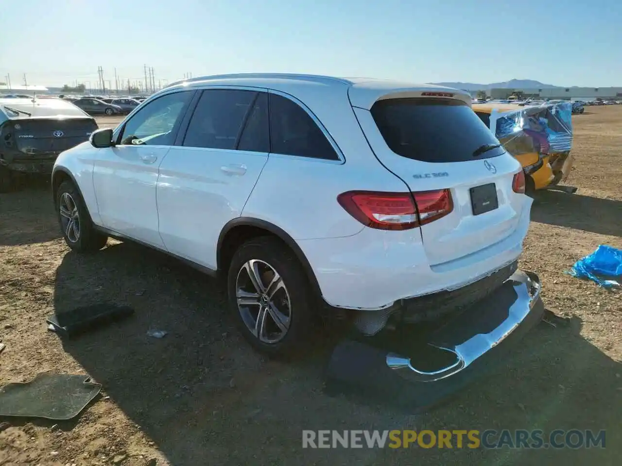 3 Photograph of a damaged car WDC0G4JB3KV148100 MERCEDES-BENZ GLC-CLASS 2019