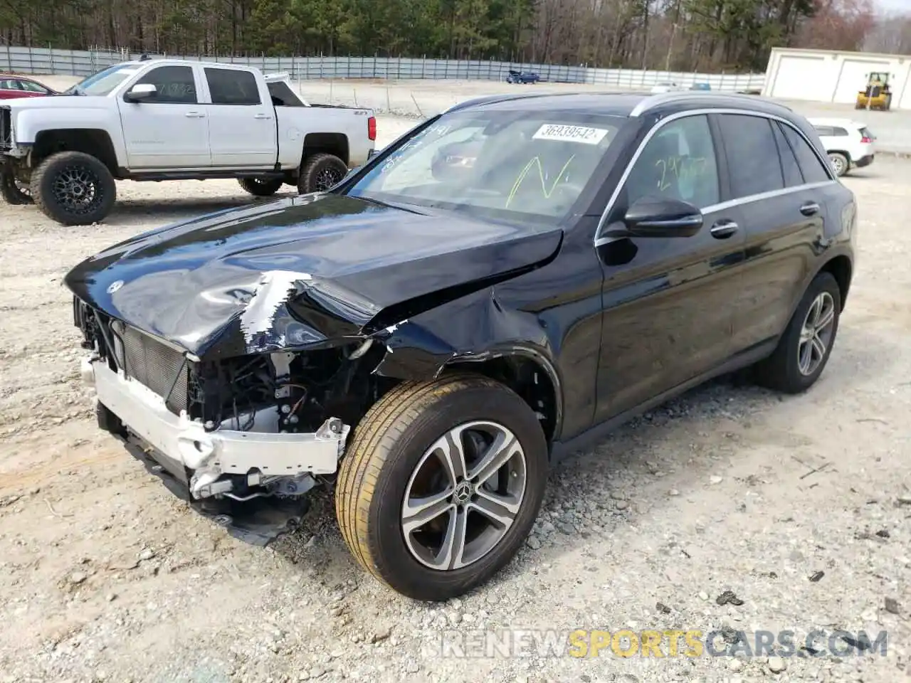 2 Photograph of a damaged car WDC0G4JB3KV163941 MERCEDES-BENZ GLC-CLASS 2019