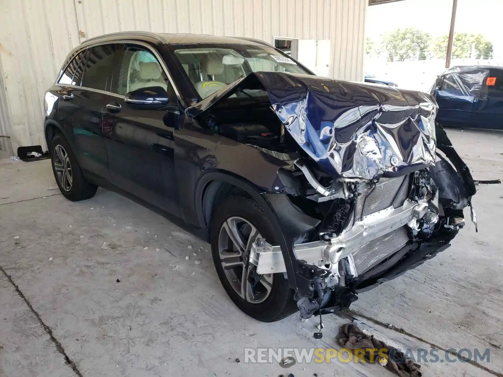 1 Photograph of a damaged car WDC0G4JB3KV170582 MERCEDES-BENZ GLC-CLASS 2019