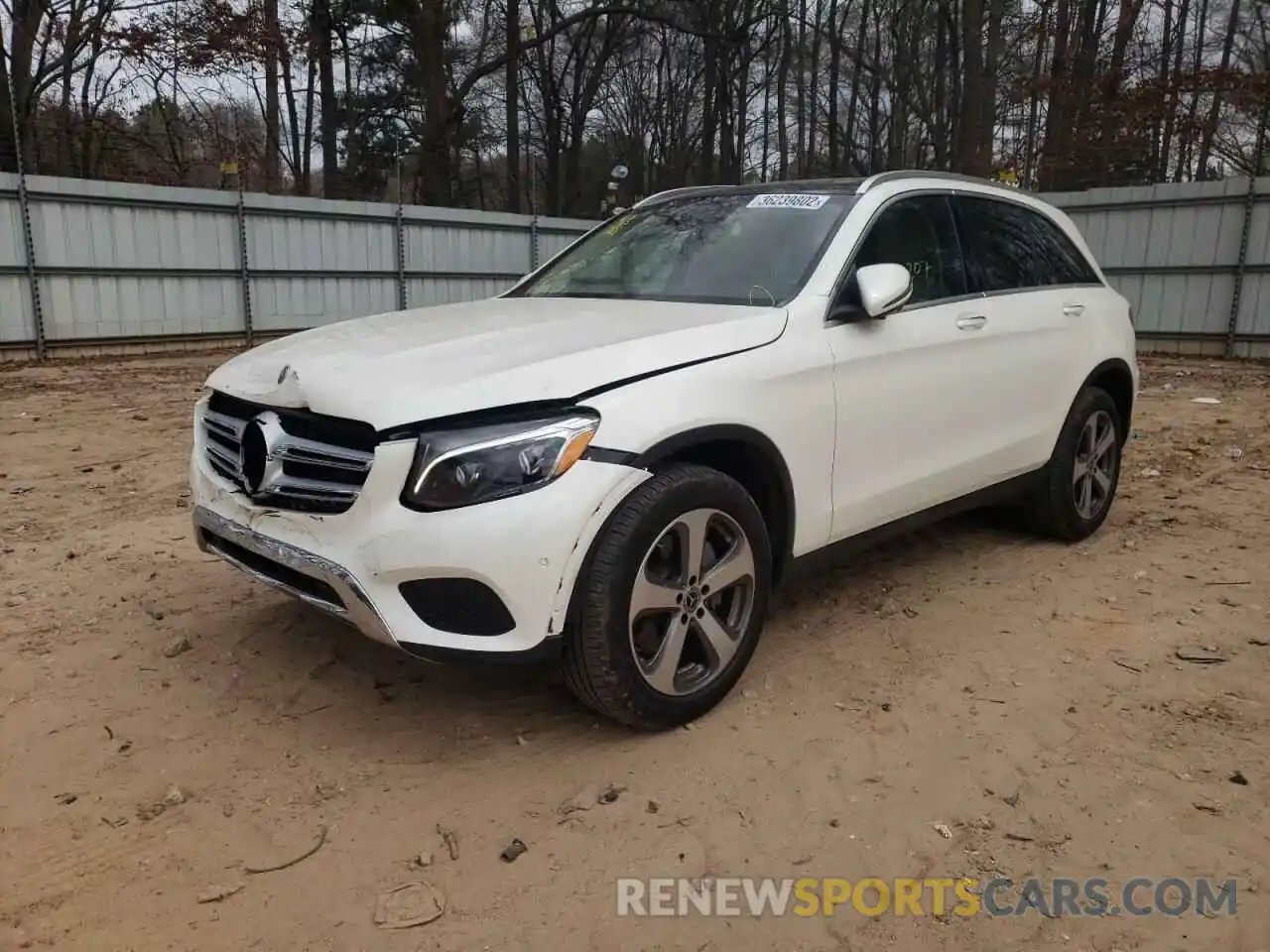 2 Photograph of a damaged car WDC0G4JB3KV179931 MERCEDES-BENZ GLC-CLASS 2019