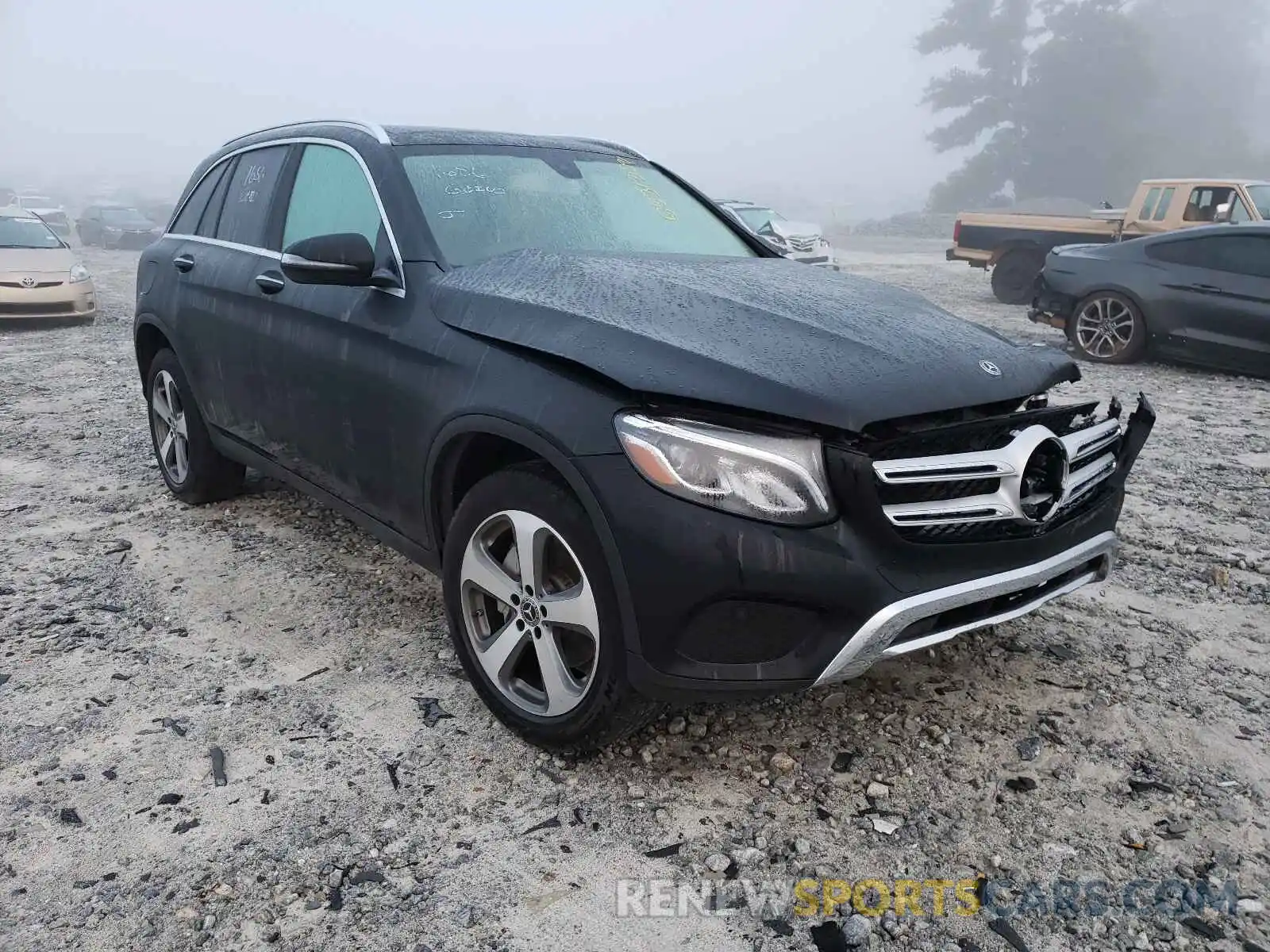 1 Photograph of a damaged car WDC0G4JB4KF572556 MERCEDES-BENZ GLC-CLASS 2019