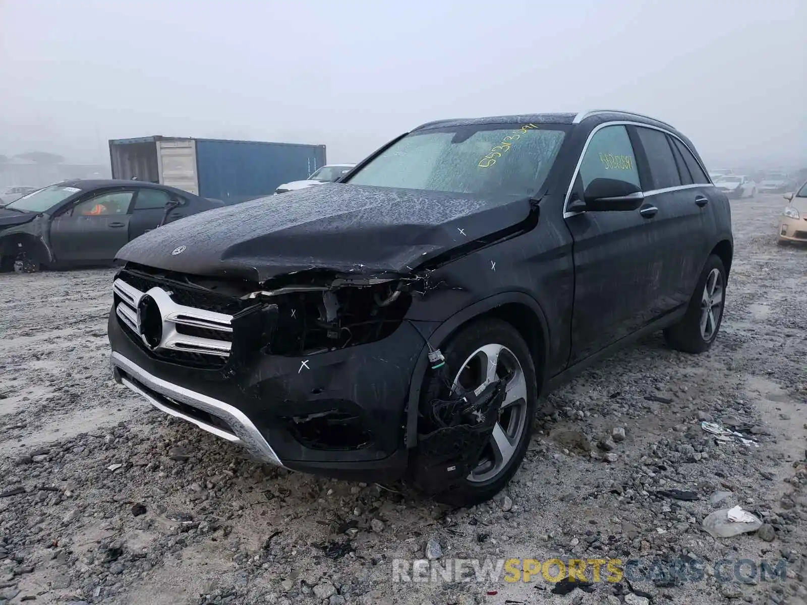 2 Photograph of a damaged car WDC0G4JB4KF572556 MERCEDES-BENZ GLC-CLASS 2019