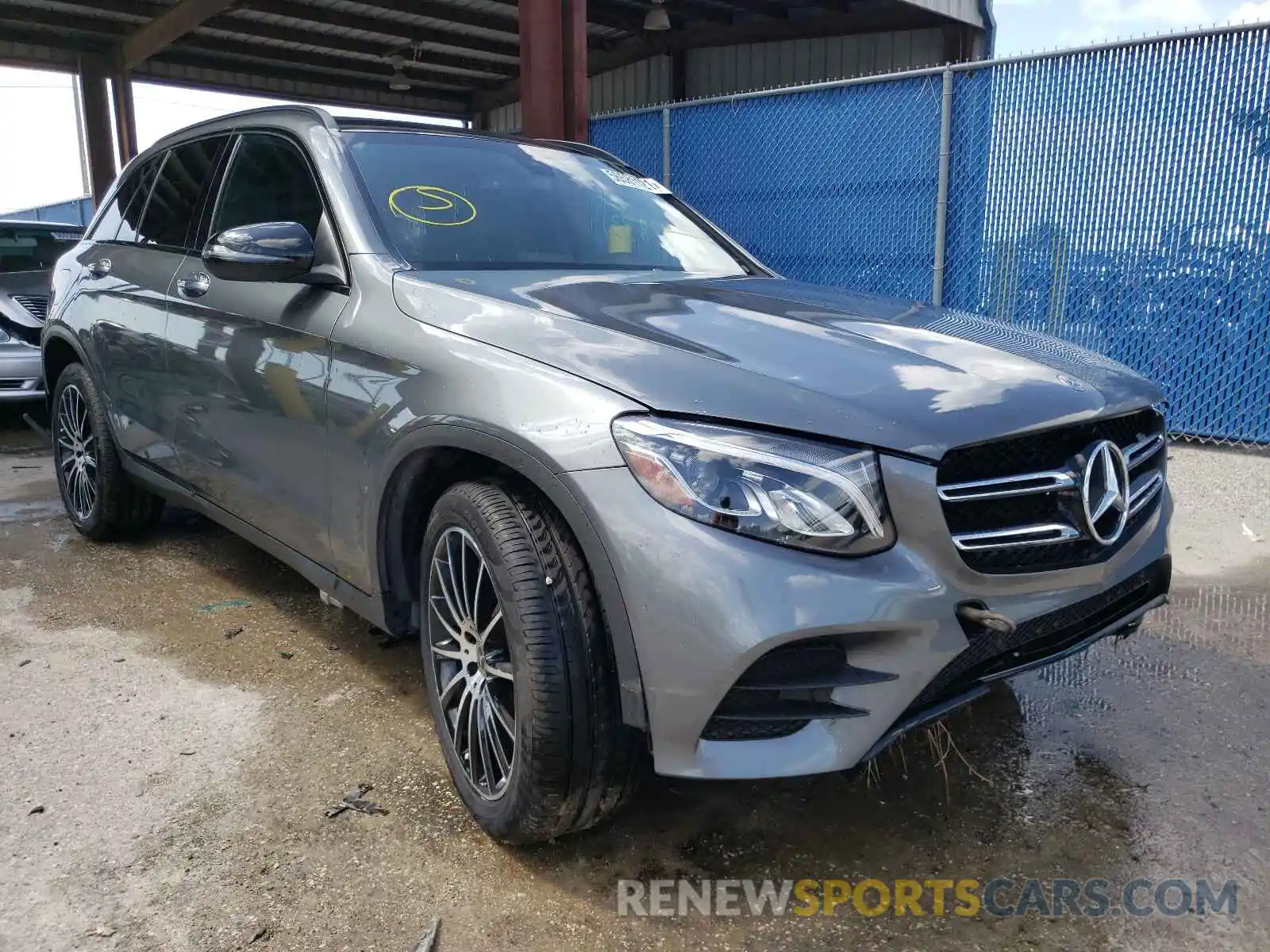 1 Photograph of a damaged car WDC0G4JB4KF605801 MERCEDES-BENZ GLC-CLASS 2019