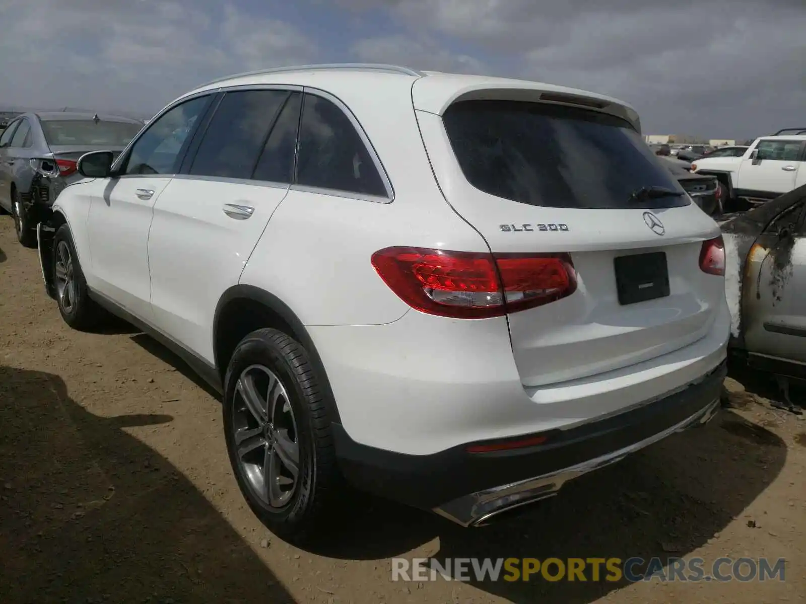 3 Photograph of a damaged car WDC0G4JB4KV128082 MERCEDES-BENZ GLC-CLASS 2019