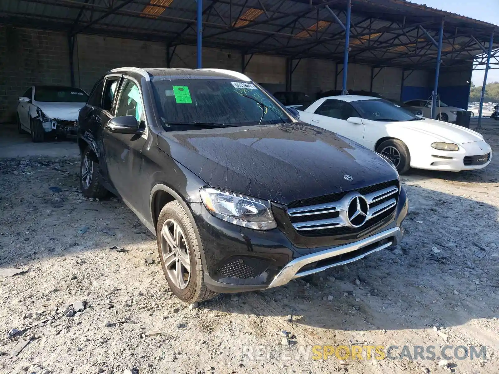 1 Photograph of a damaged car WDC0G4JB4KV134285 MERCEDES-BENZ GLC-CLASS 2019