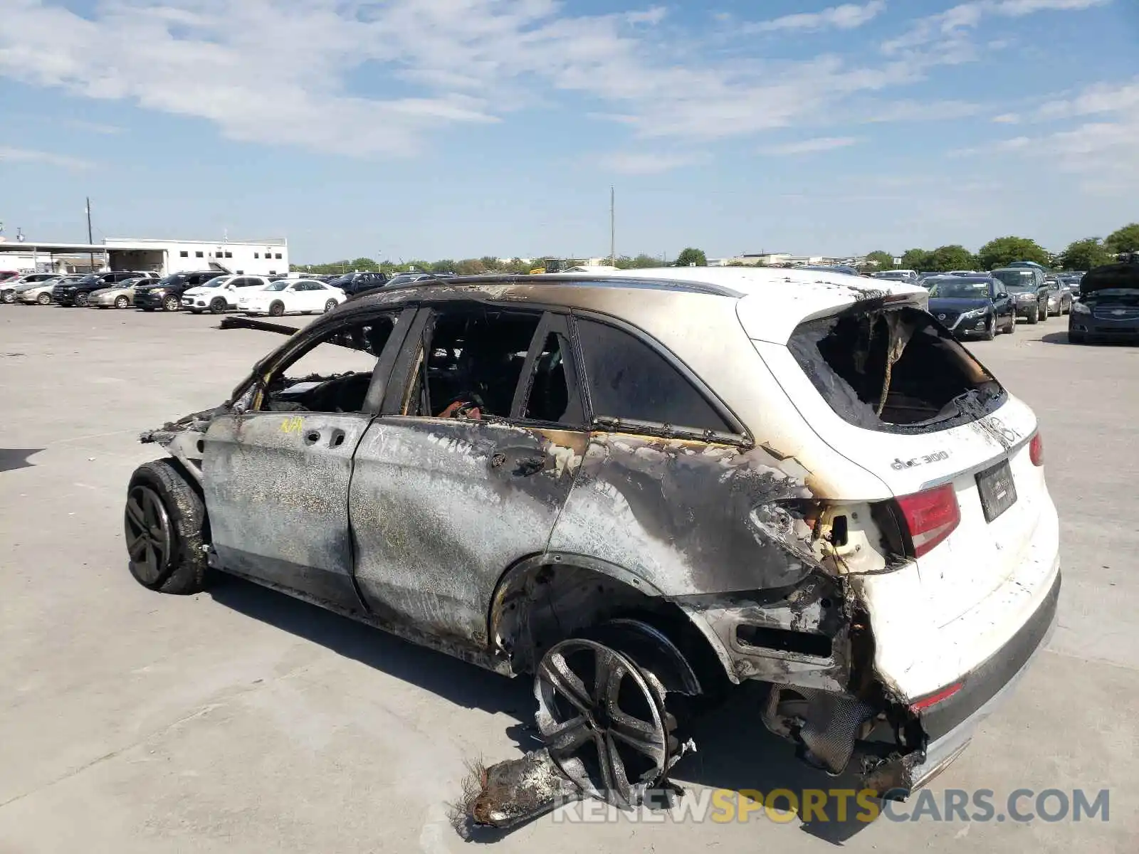 10 Photograph of a damaged car WDC0G4JB4KV137154 MERCEDES-BENZ GLC-CLASS 2019