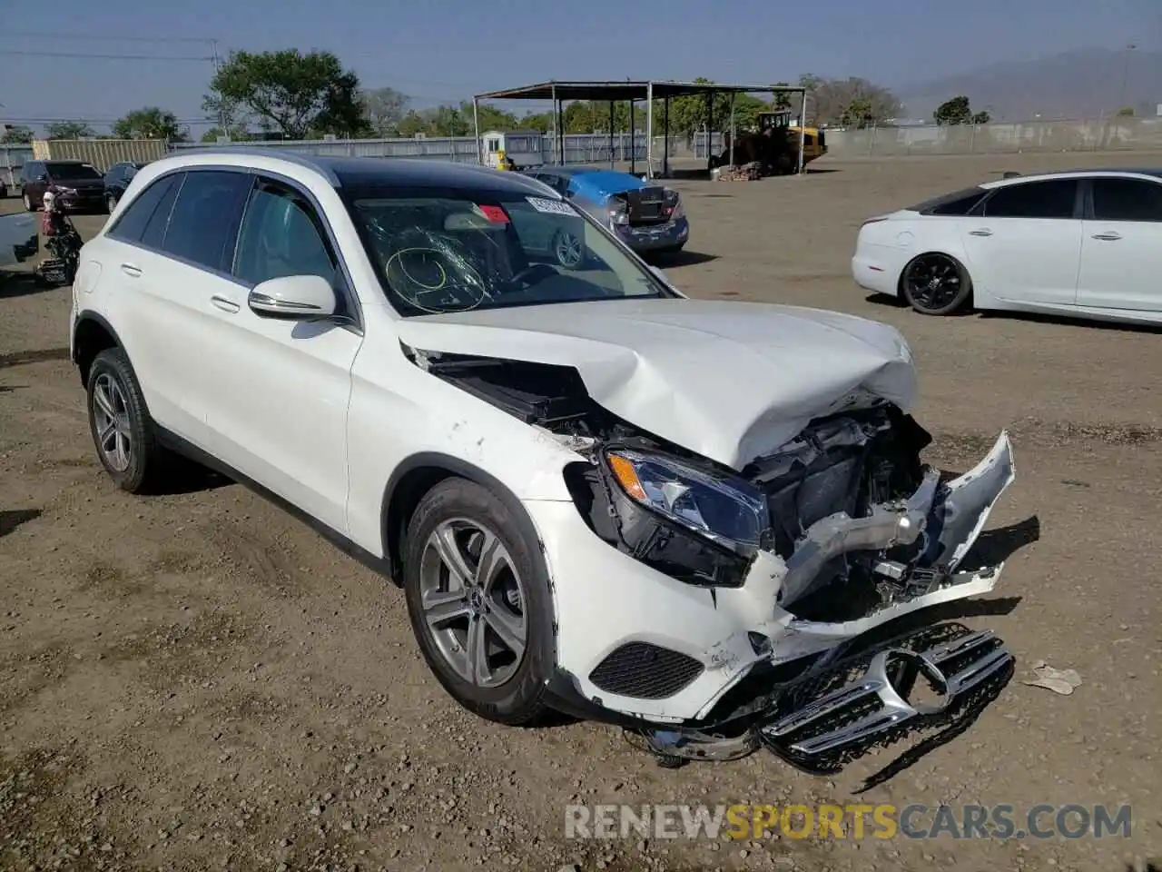 1 Photograph of a damaged car WDC0G4JB4KV139664 MERCEDES-BENZ GLC-CLASS 2019