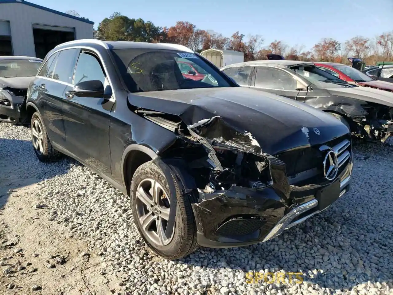 1 Photograph of a damaged car WDC0G4JB4KV145139 MERCEDES-BENZ GLC-CLASS 2019