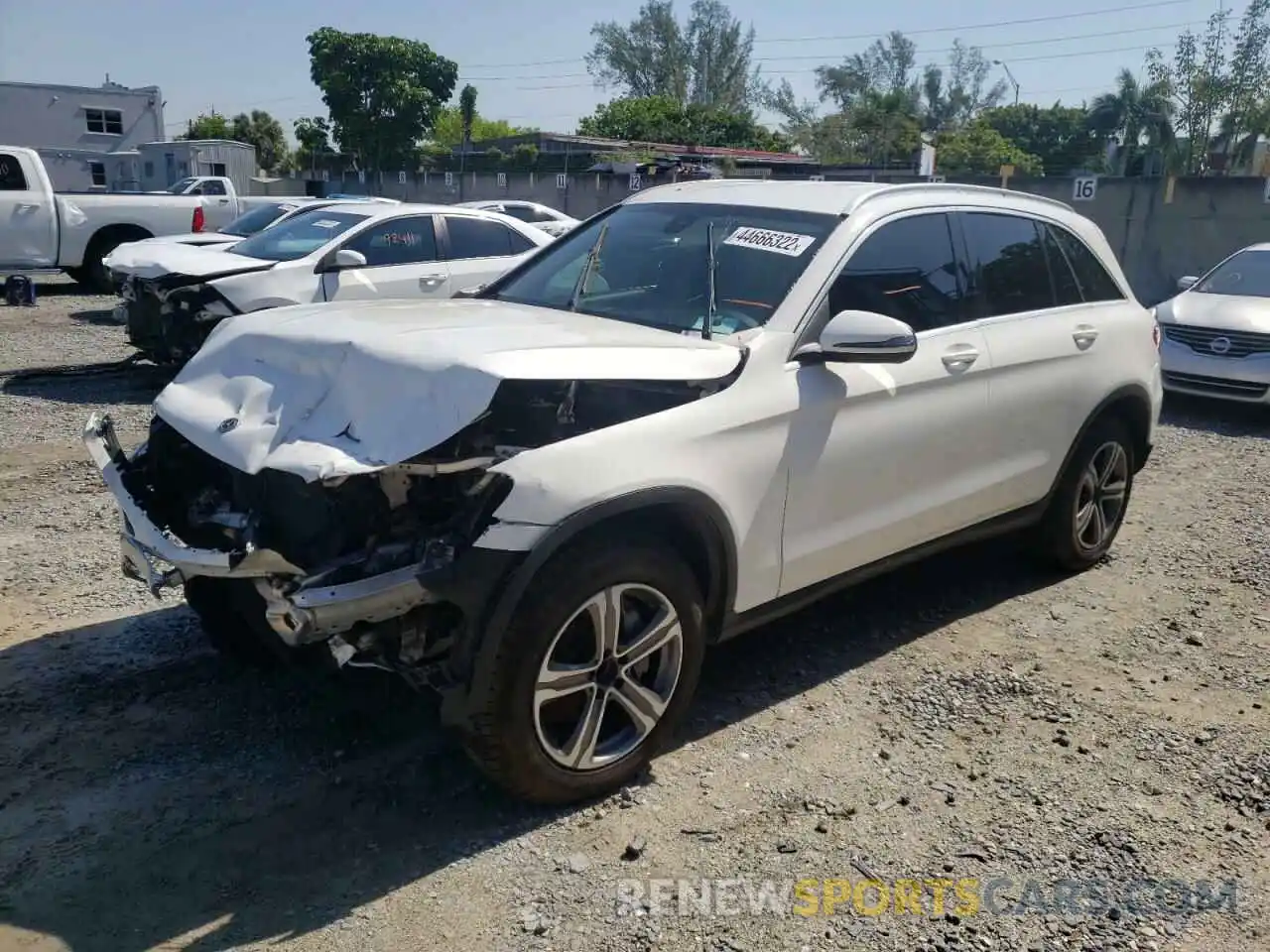 2 Photograph of a damaged car WDC0G4JB4KV146730 MERCEDES-BENZ GLC-CLASS 2019