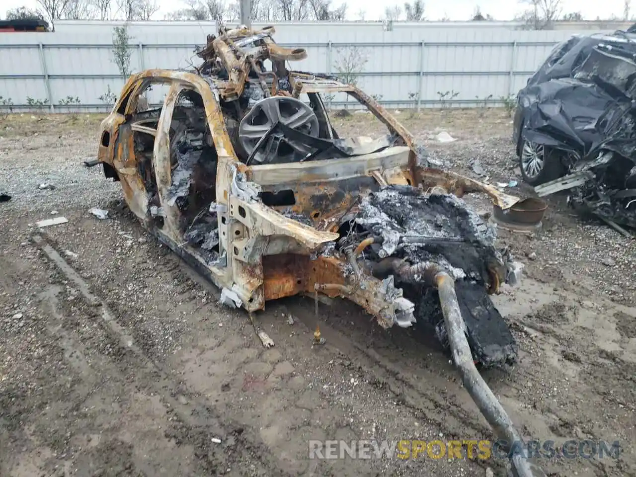 1 Photograph of a damaged car WDC0G4JB5K1001137 MERCEDES-BENZ GLC-CLASS 2019