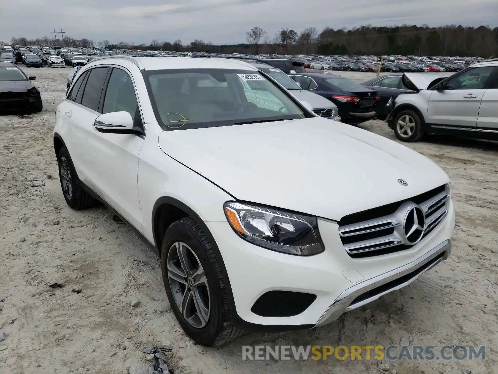 1 Photograph of a damaged car WDC0G4JB5KF565583 MERCEDES-BENZ GLC-CLASS 2019