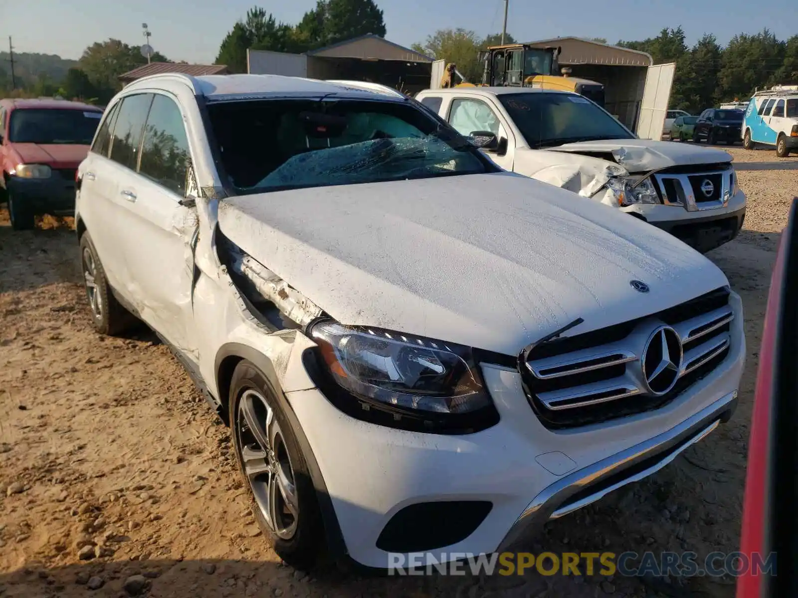 1 Photograph of a damaged car WDC0G4JB5KF588751 MERCEDES-BENZ GLC-CLASS 2019