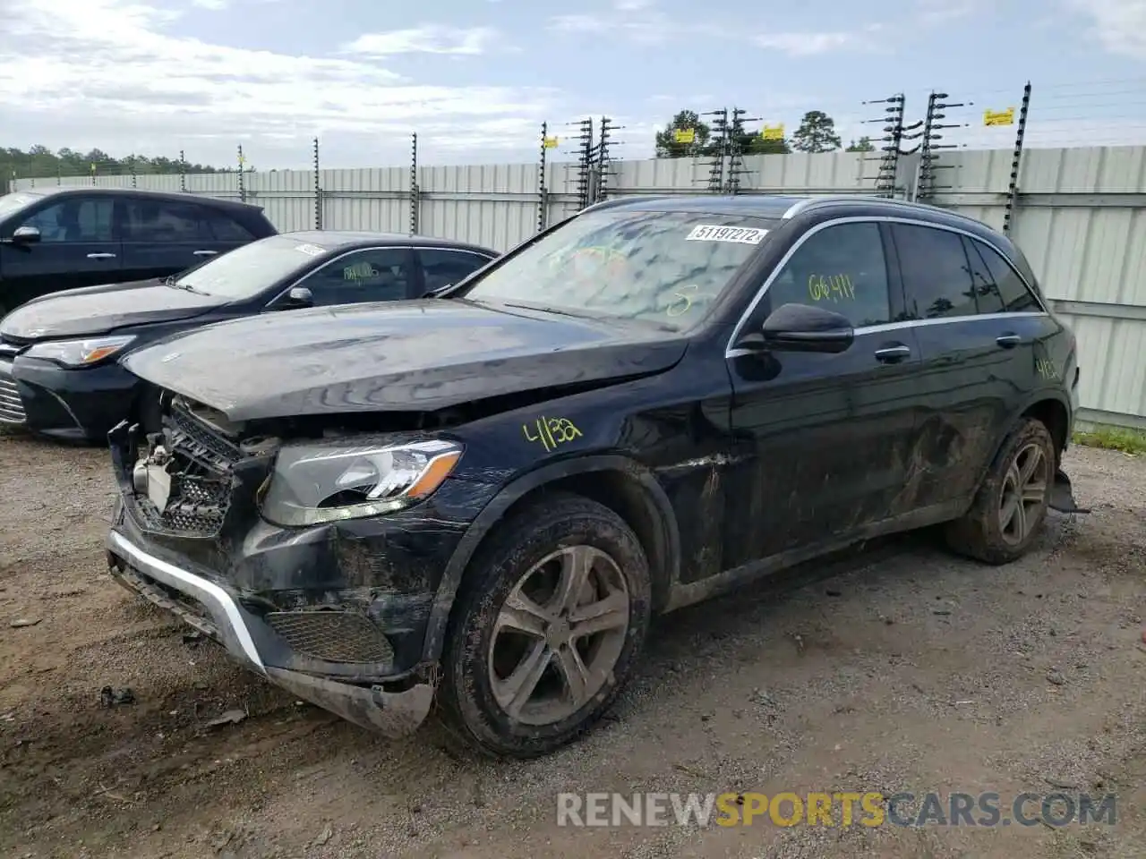 2 Photograph of a damaged car WDC0G4JB5KF606407 MERCEDES-BENZ GLC-CLASS 2019