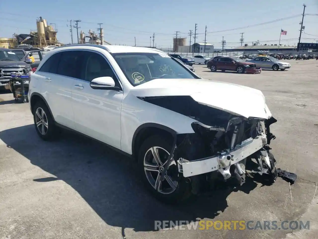 1 Photograph of a damaged car WDC0G4JB5KF612899 MERCEDES-BENZ GLC-CLASS 2019