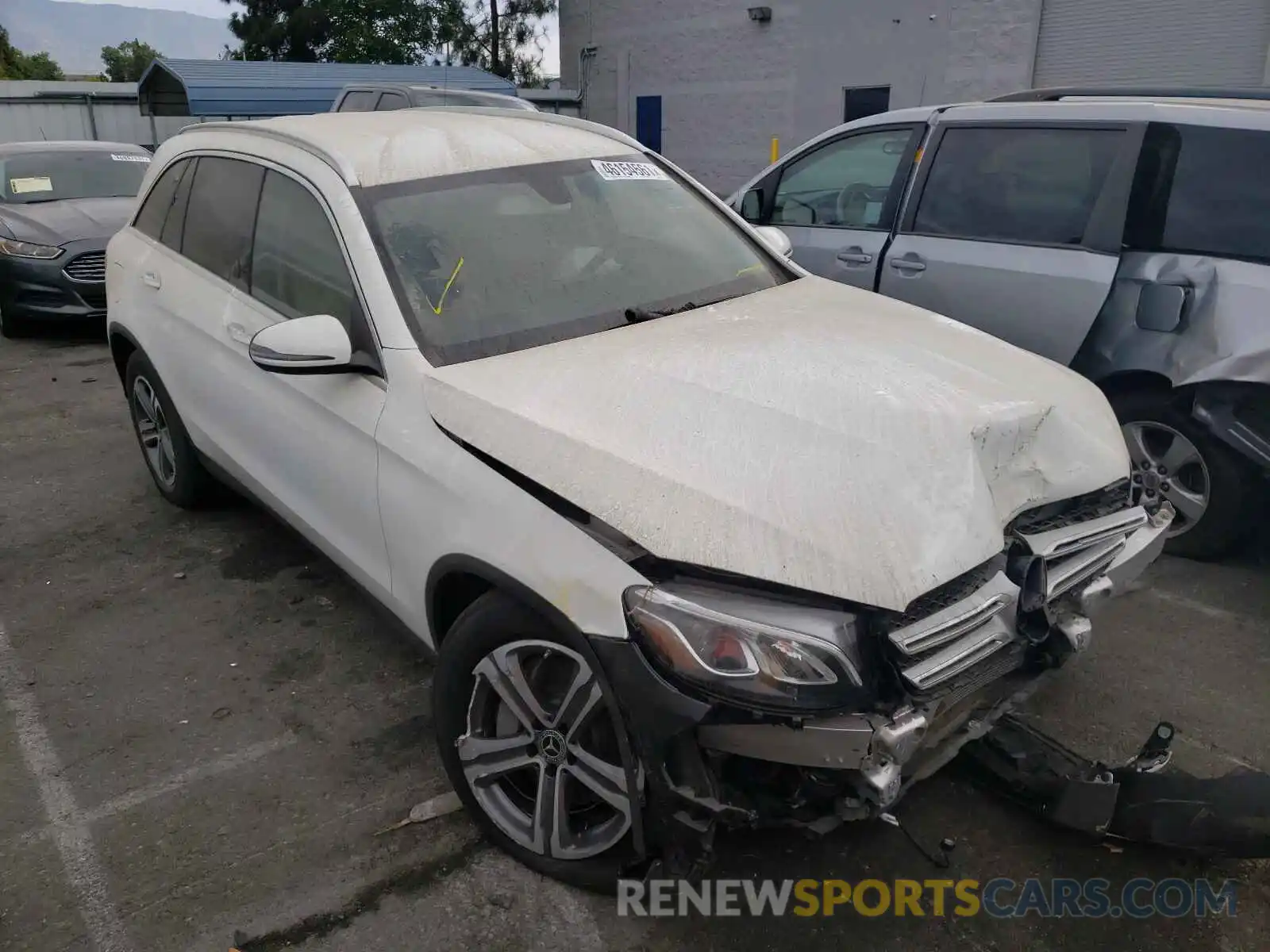 1 Photograph of a damaged car WDC0G4JB5KF613082 MERCEDES-BENZ GLC-CLASS 2019