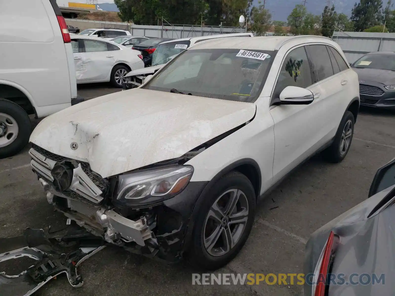 2 Photograph of a damaged car WDC0G4JB5KF613082 MERCEDES-BENZ GLC-CLASS 2019