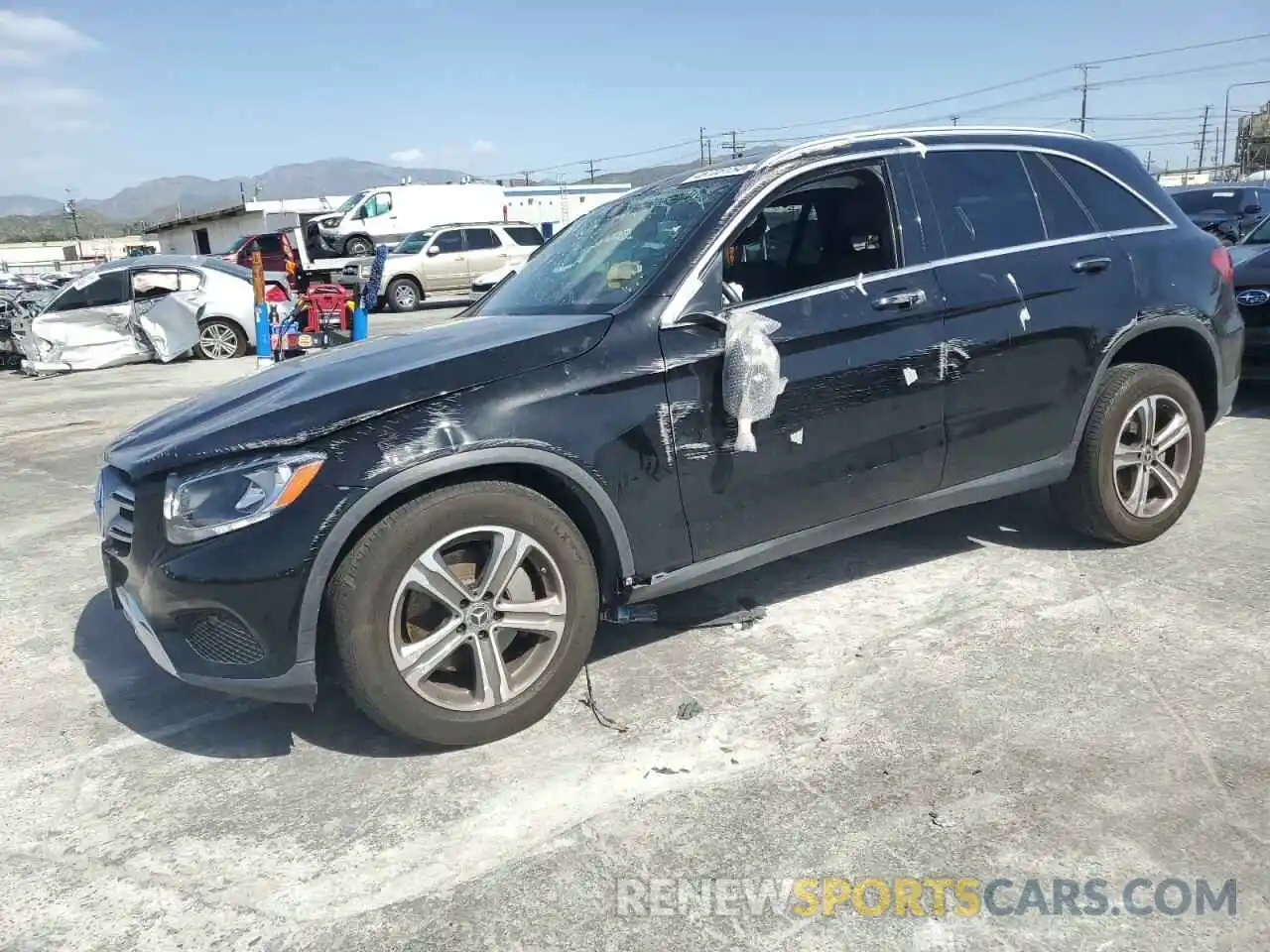 1 Photograph of a damaged car WDC0G4JB5KF619528 MERCEDES-BENZ GLC-CLASS 2019