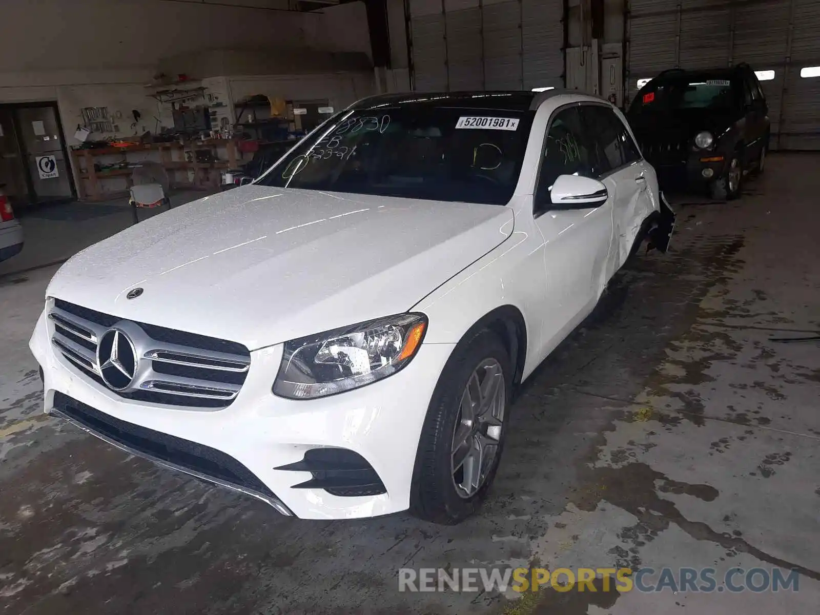 2 Photograph of a damaged car WDC0G4JB5KV125207 MERCEDES-BENZ GLC-CLASS 2019