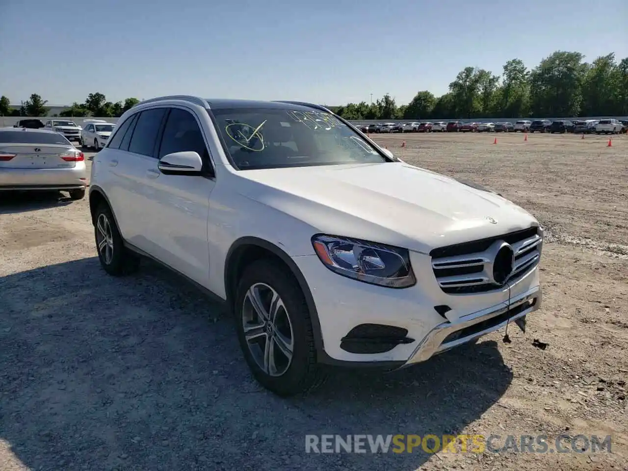 1 Photograph of a damaged car WDC0G4JB5KV132383 MERCEDES-BENZ GLC-CLASS 2019