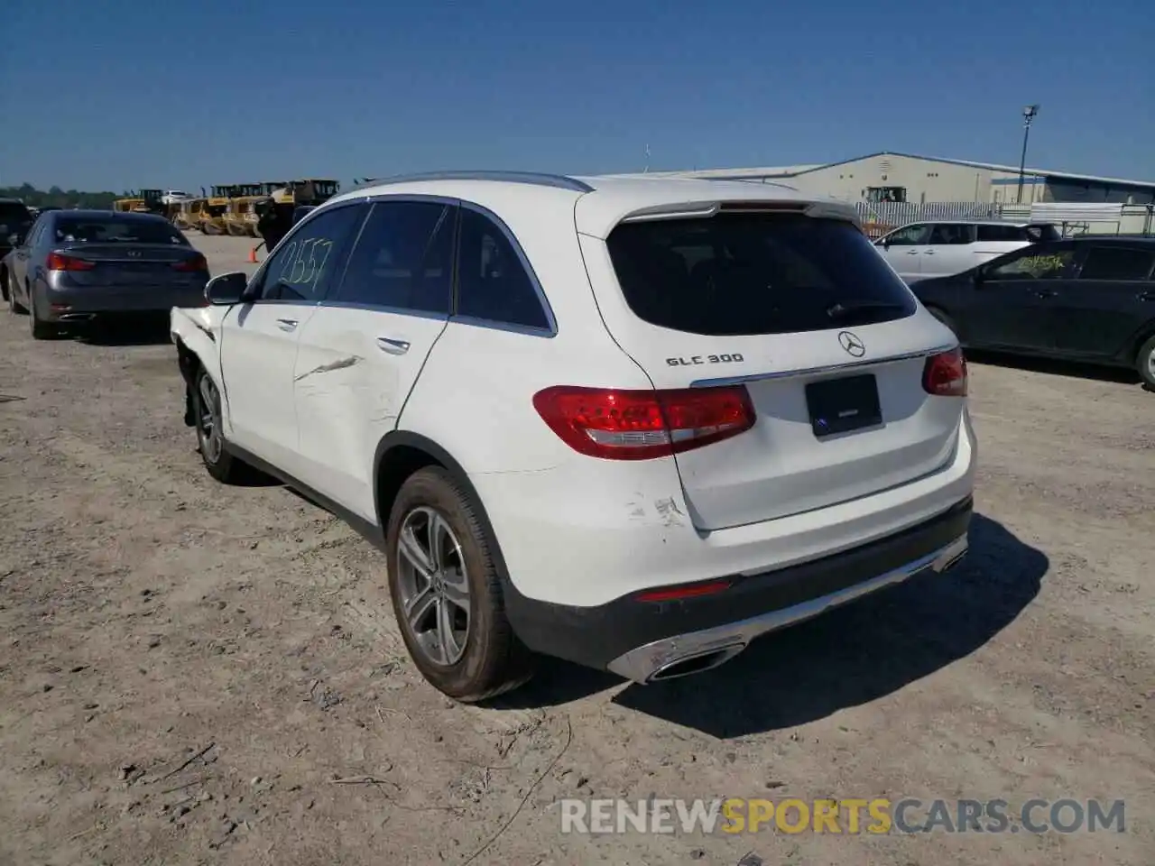 3 Photograph of a damaged car WDC0G4JB5KV132383 MERCEDES-BENZ GLC-CLASS 2019