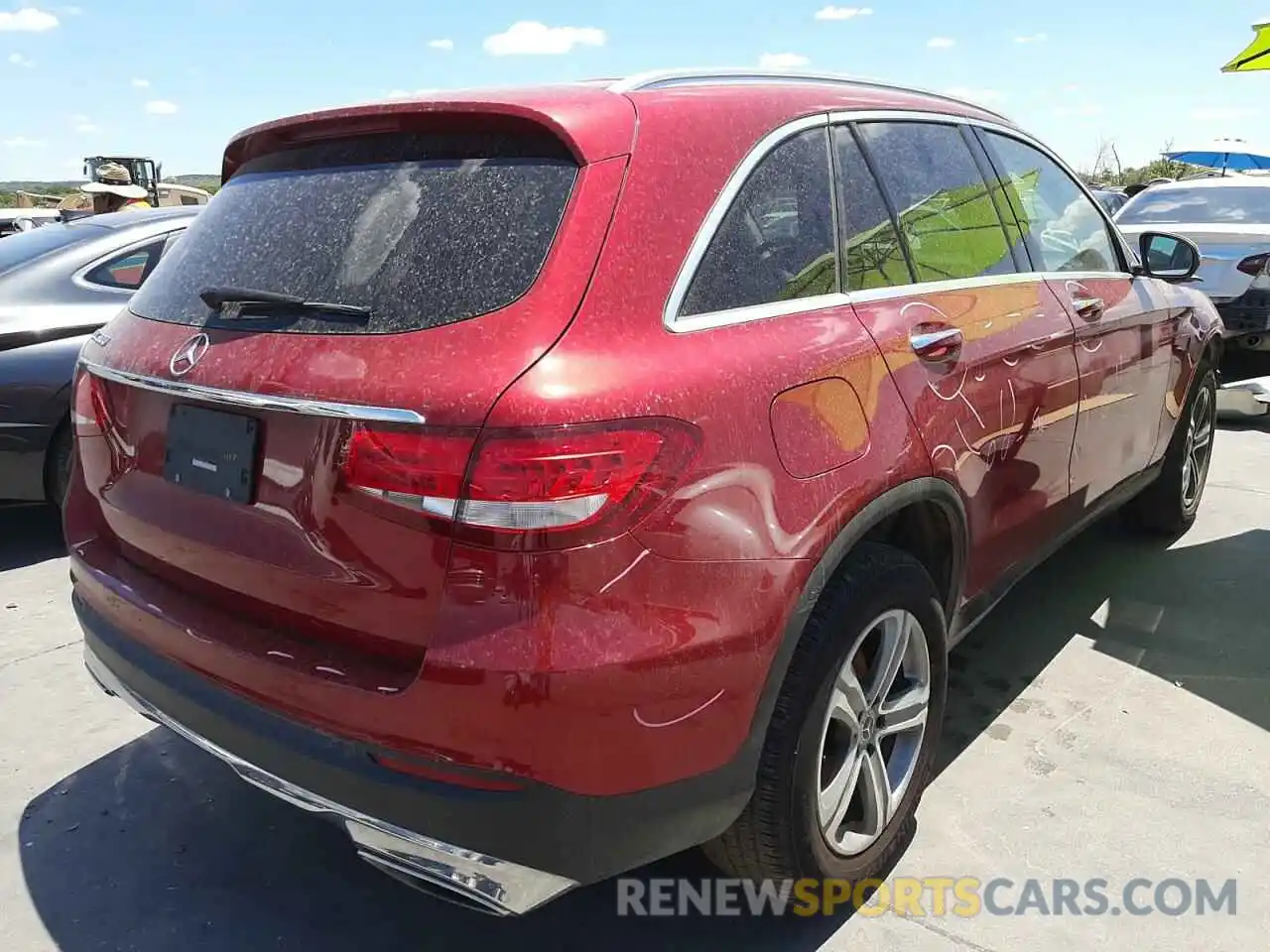 4 Photograph of a damaged car WDC0G4JB5KV156666 MERCEDES-BENZ GLC-CLASS 2019