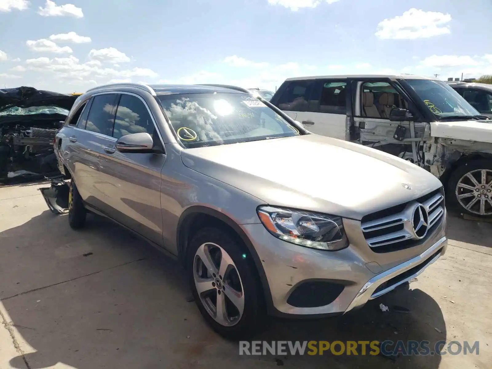 1 Photograph of a damaged car WDC0G4JB5KV171796 MERCEDES-BENZ GLC-CLASS 2019