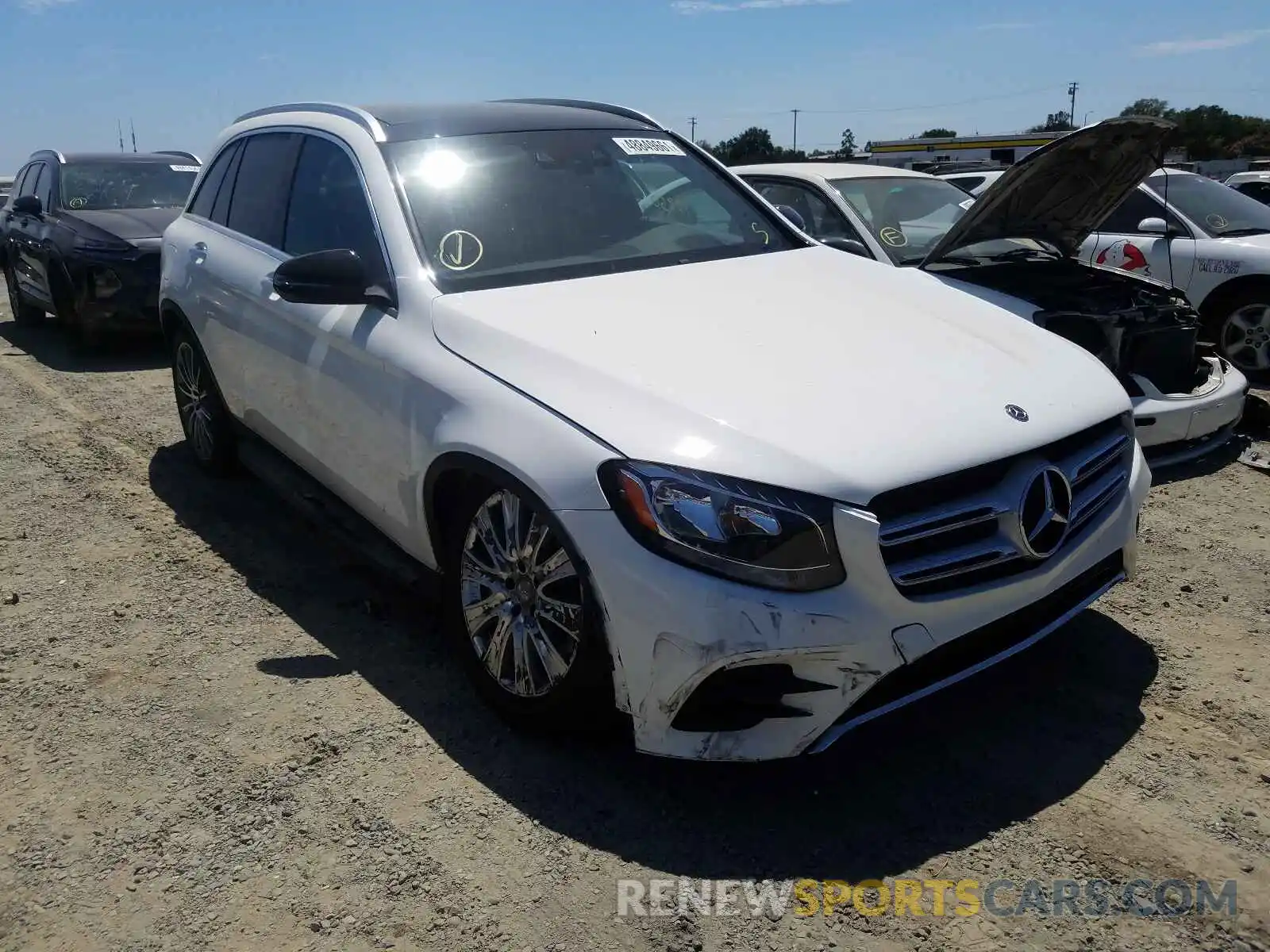 1 Photograph of a damaged car WDC0G4JB5KV187433 MERCEDES-BENZ GLC-CLASS 2019