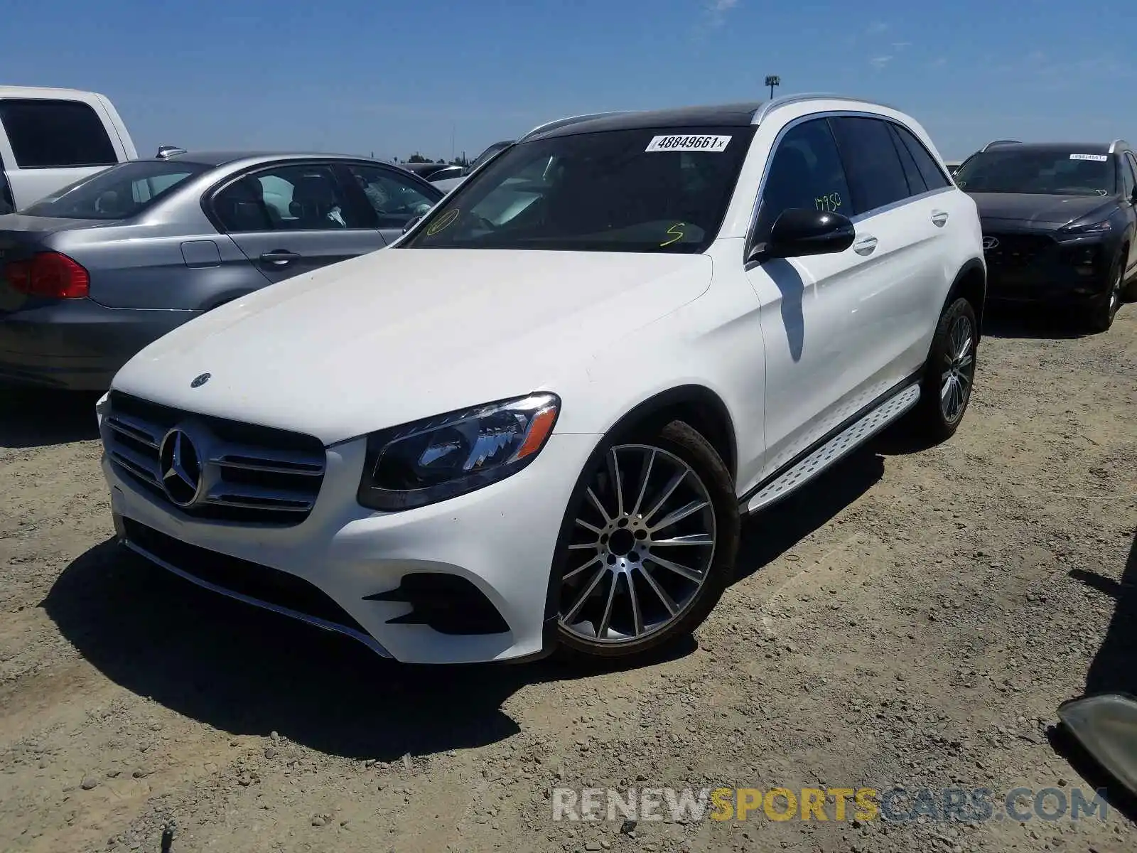 2 Photograph of a damaged car WDC0G4JB5KV187433 MERCEDES-BENZ GLC-CLASS 2019