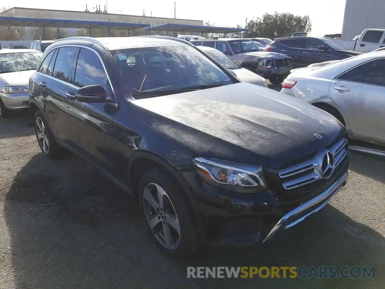 1 Photograph of a damaged car WDC0G4JB6K1001017 MERCEDES-BENZ GLC-CLASS 2019