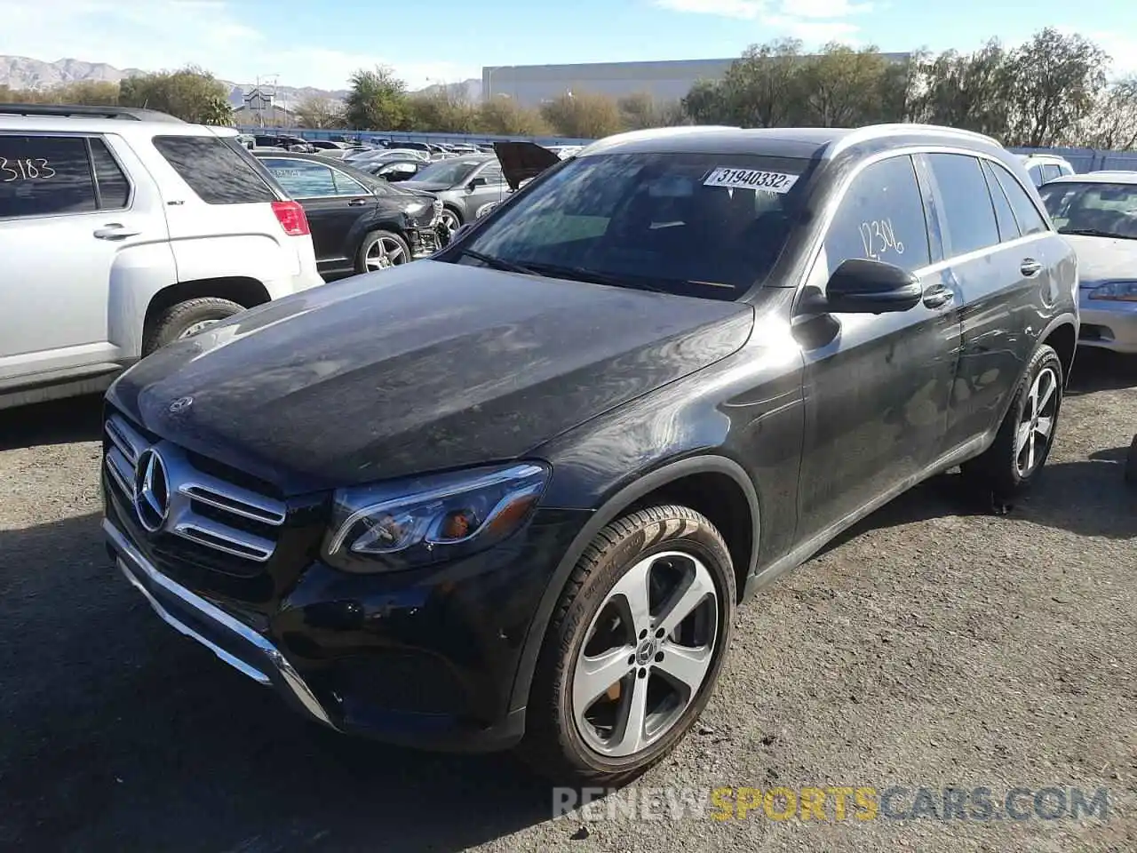 2 Photograph of a damaged car WDC0G4JB6K1001017 MERCEDES-BENZ GLC-CLASS 2019