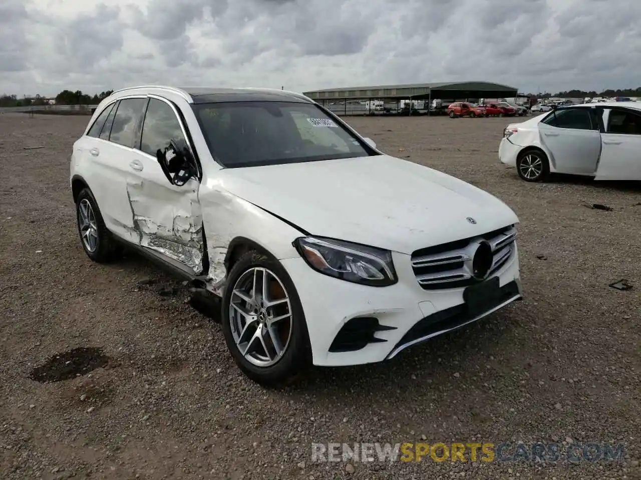 1 Photograph of a damaged car WDC0G4JB6K1002037 MERCEDES-BENZ GLC-CLASS 2019