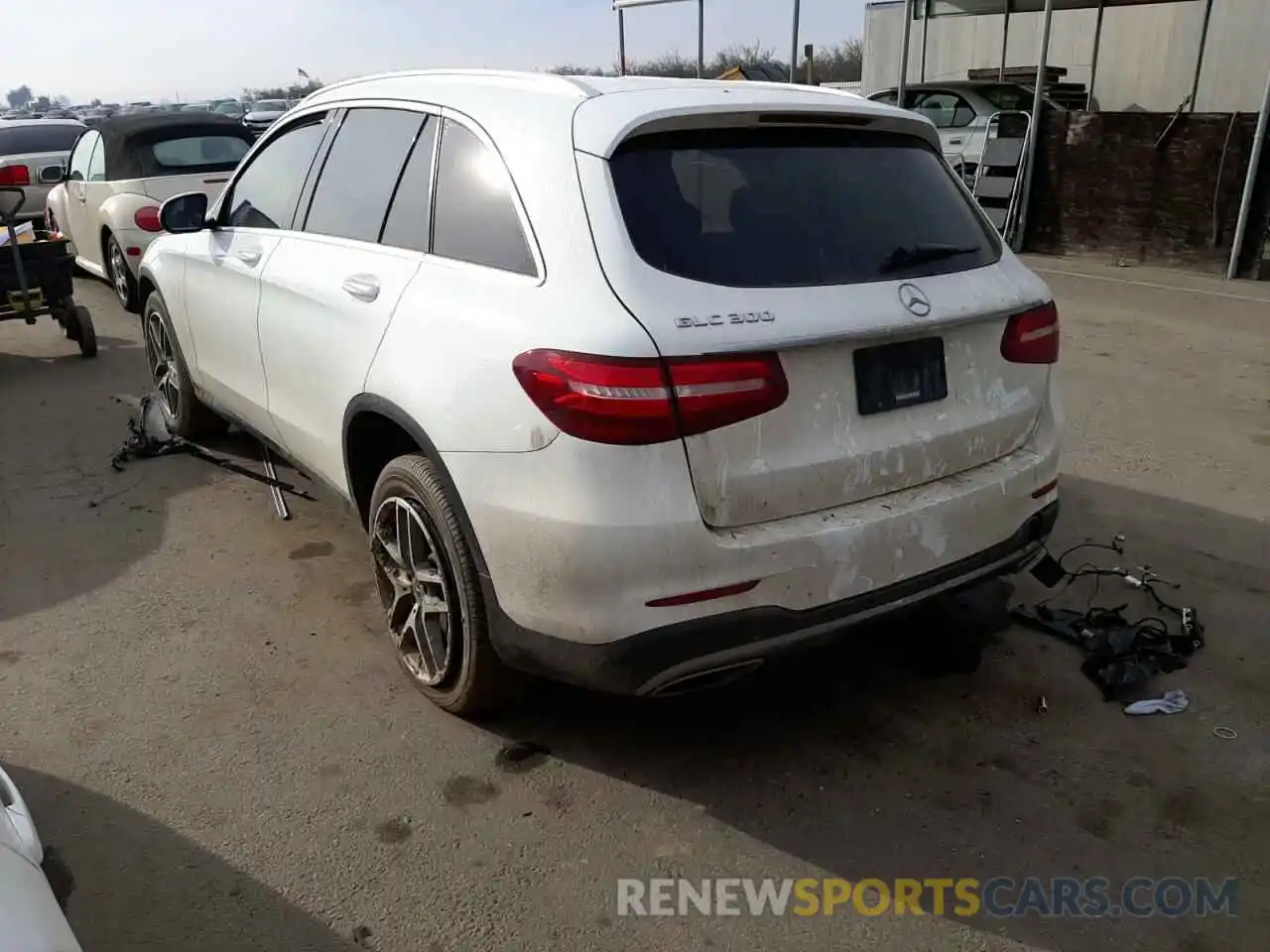 3 Photograph of a damaged car WDC0G4JB6K1003480 MERCEDES-BENZ GLC-CLASS 2019