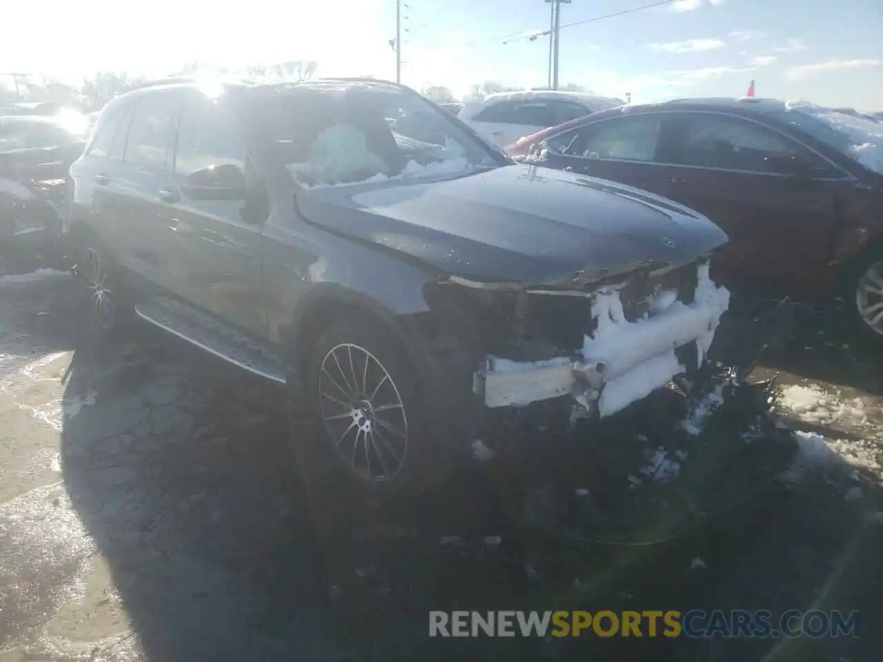 1 Photograph of a damaged car WDC0G4JB6KF595479 MERCEDES-BENZ GLC-CLASS 2019