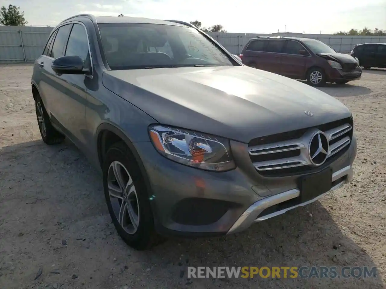 1 Photograph of a damaged car WDC0G4JB6KF618453 MERCEDES-BENZ GLC-CLASS 2019