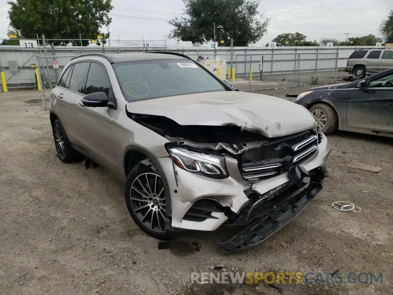 1 Photograph of a damaged car WDC0G4JB6KF661416 MERCEDES-BENZ GLC-CLASS 2019