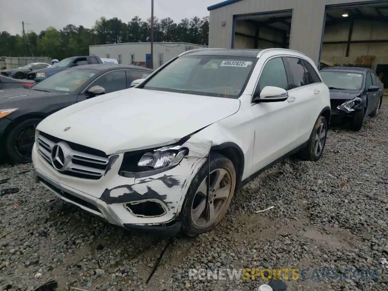 2 Фотография поврежденного автомобиля WDC0G4JB6KV127449 MERCEDES-BENZ GLC-CLASS 2019