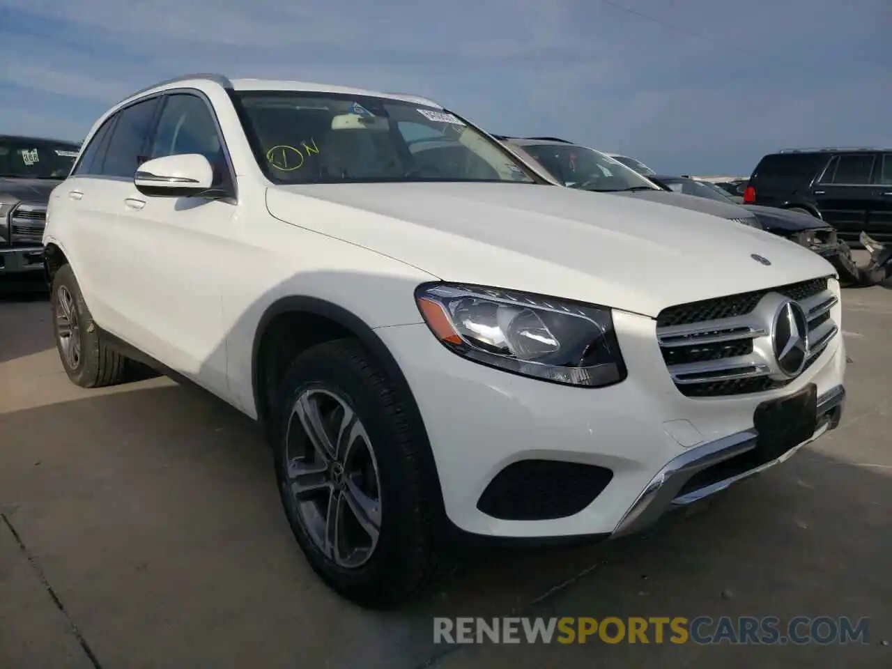 1 Photograph of a damaged car WDC0G4JB6KV143926 MERCEDES-BENZ GLC-CLASS 2019