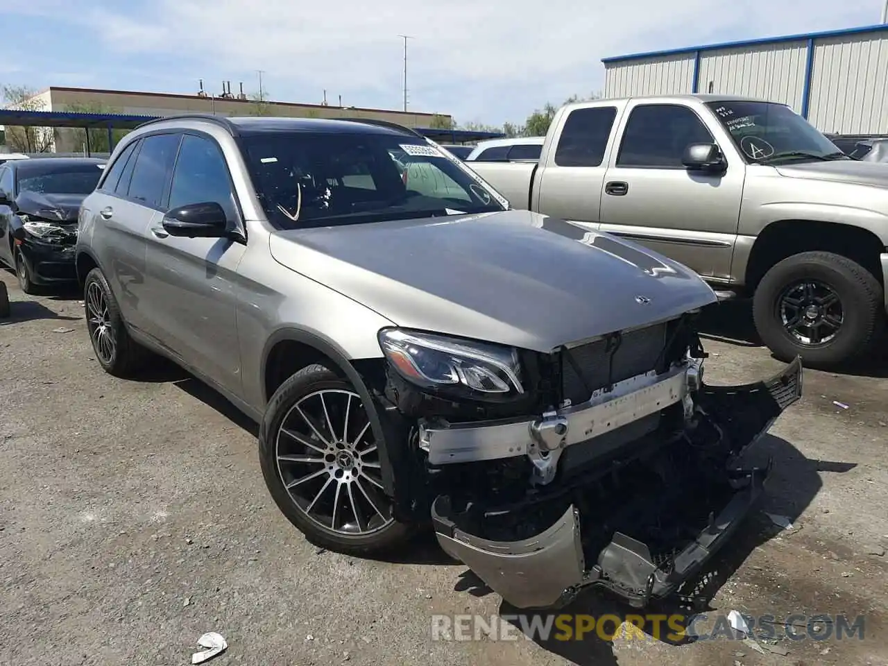 1 Photograph of a damaged car WDC0G4JB6KV150892 MERCEDES-BENZ GLC-CLASS 2019