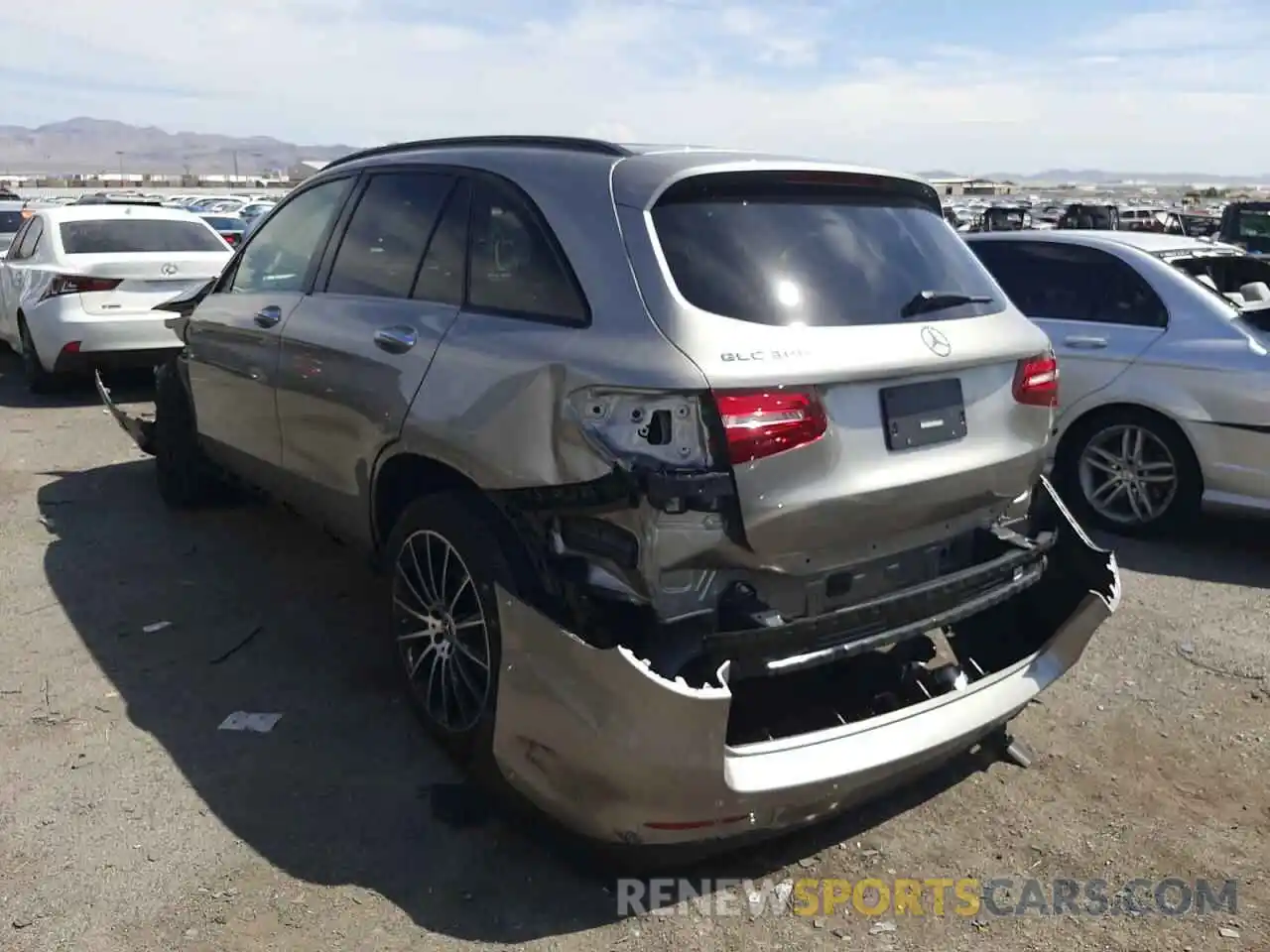 3 Photograph of a damaged car WDC0G4JB6KV150892 MERCEDES-BENZ GLC-CLASS 2019