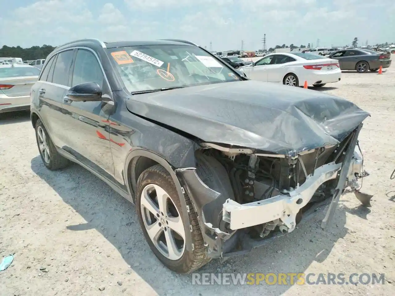 1 Photograph of a damaged car WDC0G4JB6KV160824 MERCEDES-BENZ GLC-CLASS 2019