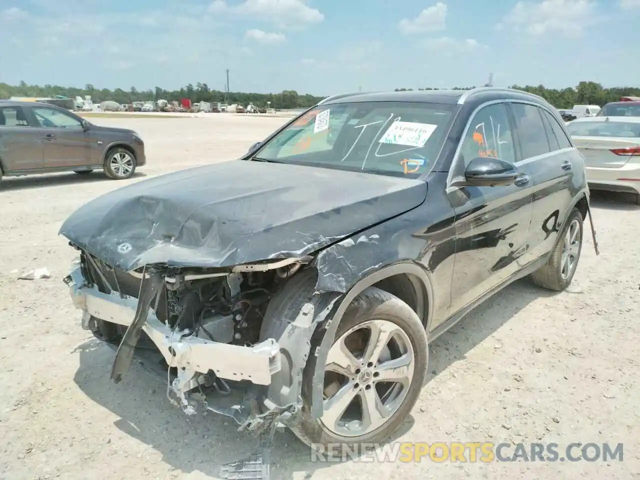 2 Photograph of a damaged car WDC0G4JB6KV160824 MERCEDES-BENZ GLC-CLASS 2019