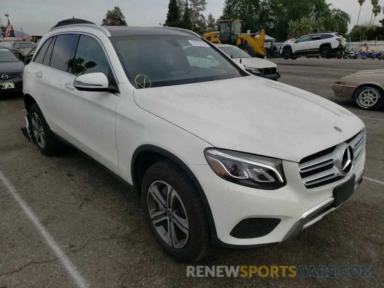 1 Photograph of a damaged car WDC0G4JB6KV189594 MERCEDES-BENZ GLC-CLASS 2019